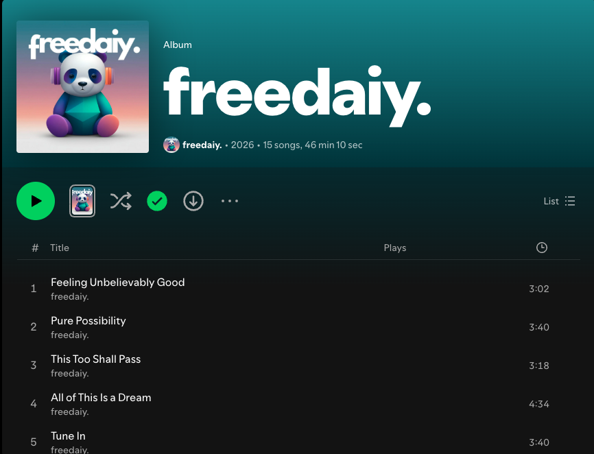 FreeDAIY Album